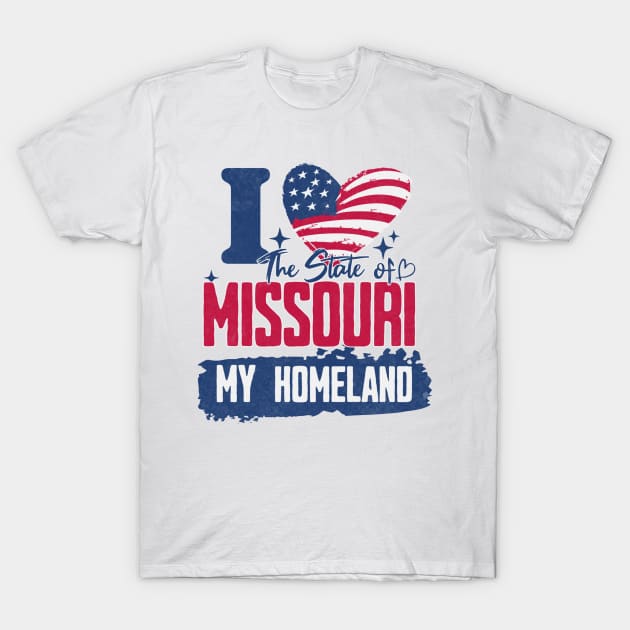 Missouri my homeland T-Shirt by HB Shirts